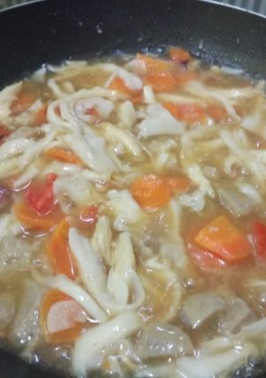 Foto resep Tumis jamur wortel (No MSG)