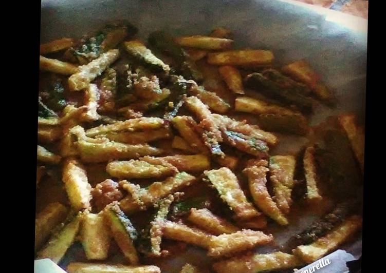 Stick di zucchine al forno