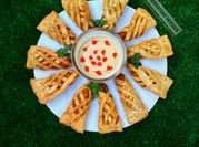 A picture of samosa recipe with corn flour