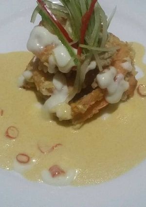 Foto resep Udang goreng mentega susu