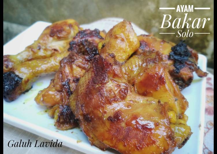 Resep Ayam Bakar Solo, Lezat