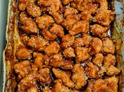 A picture of baked chicken
