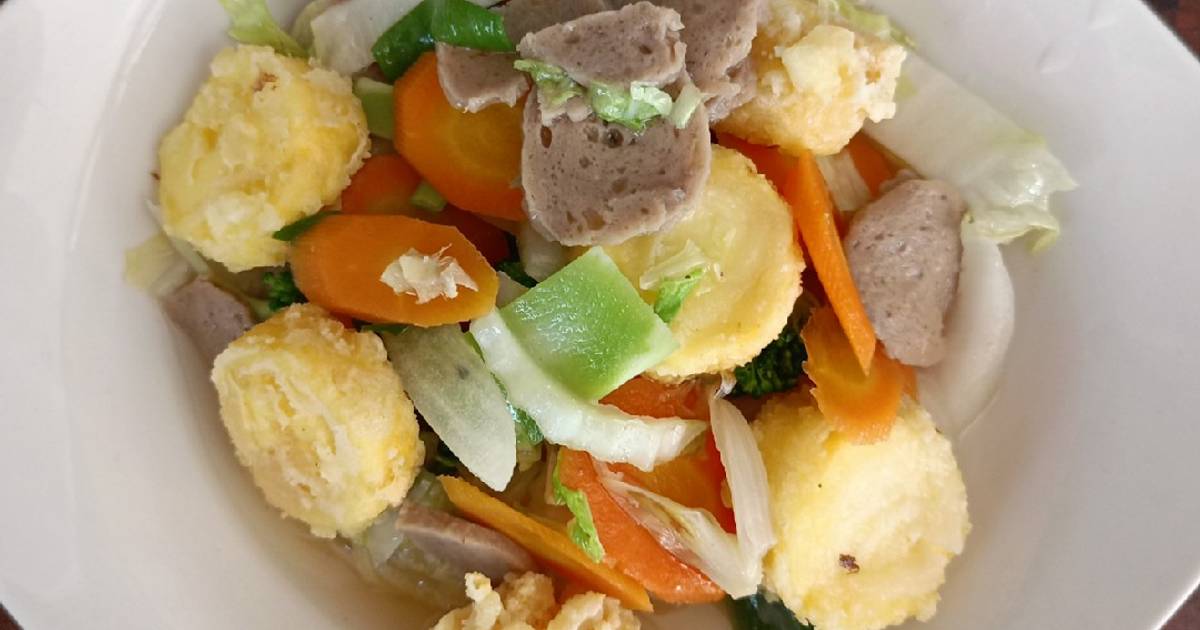 Resep Sapo Tahu Baso Sapi Oleh Tommy Wiriadi Putra Cookpad