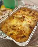 -لازانيا باللحم وصوص البشاميل اللذيذ 🍝😋!
