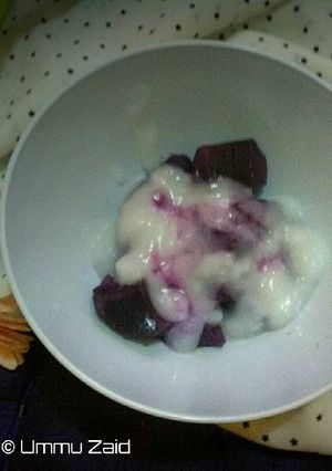Foto resep Sweet Heart - Telo Ungu