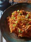 Arroz Basmati especiado + Carne & Pimiento dulce italiano //Meat, Friggitello & Basmati Rice Dish 🍚🥢