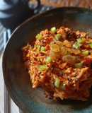 Arroz Basmati especiado + Carne & Pimiento dulce italiano //Meat, Friggitello & Basmati Rice Dish 🍚🥢