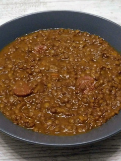 Una foto de Lentejas con chorizo