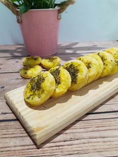 Una foto de Galletitas de queso y orégano