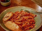 A picture of boiled penne