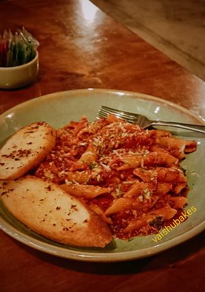A picture of Baked Spicy Pasta.