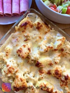 Une photo de Gratin de chou-fleur / pomme de terre