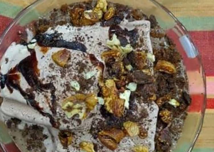Simple Way to Prepare Super Quick Homemade Oreo chocolate icecream truffle