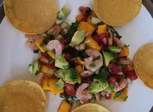 Una foto de Ceviche Tropical de Camarón