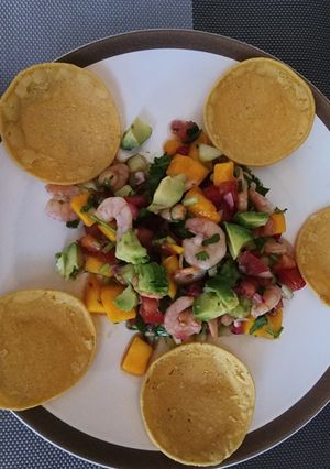 Una foto de Ceviche Tropical de Camarón
