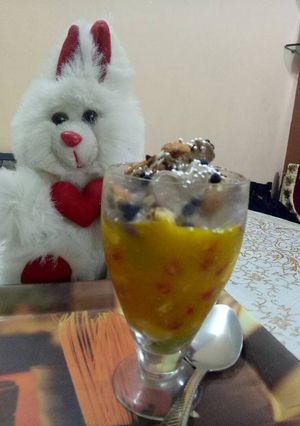 A picture of Fruit chocho punch.