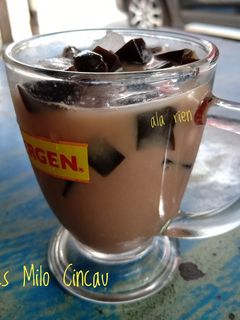 Foto resep Es Milo Cincau