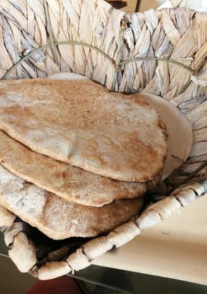 صورة لوصفة خبز البر البيتي روووعه من مطبخي