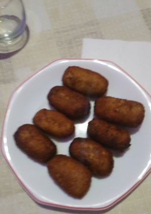 Una foto de Croquetas de Pollo cocido