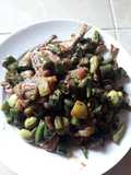 Ikan asin sambal ijo