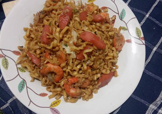 Langkah Mudah Masakan Resep 112. Mi goreng jawa