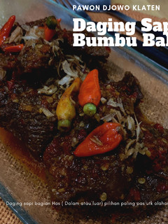 Foto resep Daging Sapi Bumbu Bali