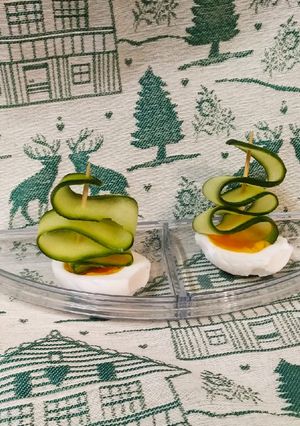 Tannenbaum - Eier Rezepthauptbild
