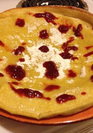 A picture of Dutch Babies.
