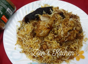 A picture of Tandoori Masala Chicken Dum Biryani.