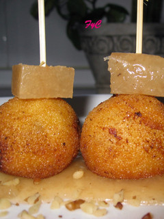 Una foto de Croquetas de Gorgonzola y Nueces