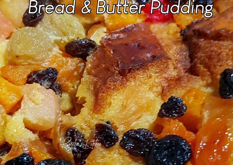 Resepi bread butter pudding