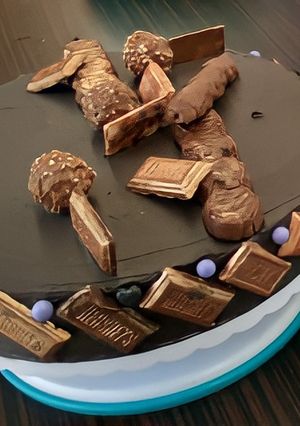 Una foto de Pastel de chocolate