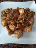 Pollo en Salsa de Ostras