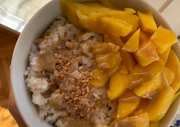 How to Make Homemade Mango Sticky Rice