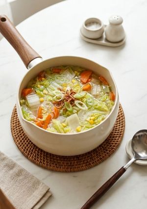 Foto resep Sayur Sawi Putih Warna Warni