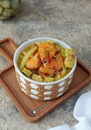 Foto resep Kare Udang Labu Siam Tempe Semangit