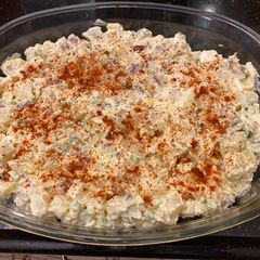 A picture of My Sister’s Potato Salad.