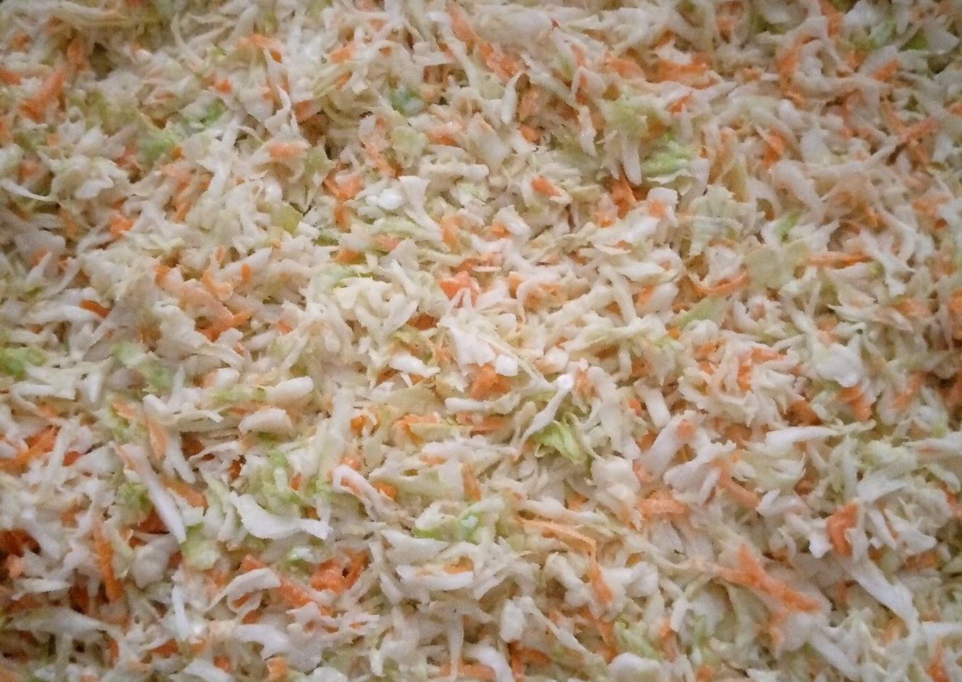 3 ingredients coleslaw
