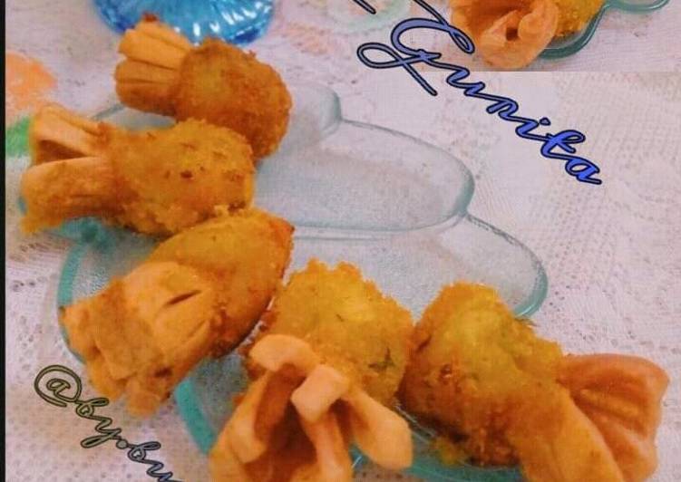 Bumbu Kentang &amp; Sosis Gurita | Resep Membuat Kentang &amp; Sosis Gurita Yang Sedap