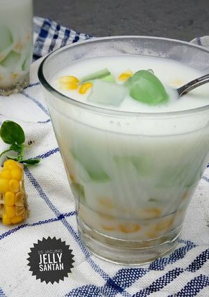 Foto resep Es jagung jelly