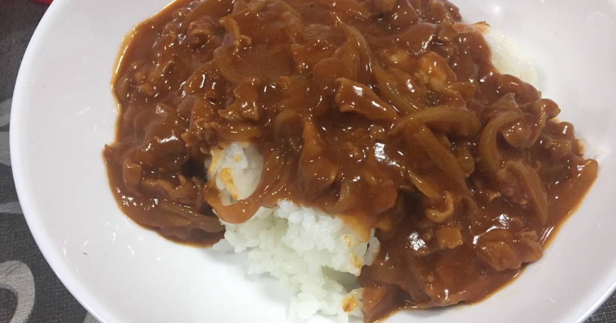 Japanese Style Hushed Beef on Rice (Hayashi Rice) Recipe by Saori ...