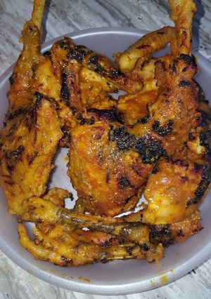 Foto resep Ayam bakar bumbu rujak