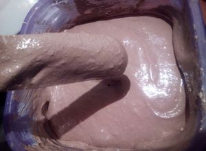 Una foto de Baño de chocolate casero(queda durito una vez en heladera)