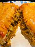 Baked Beef and Potato Burritos