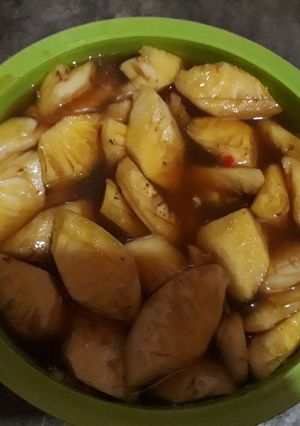 Foto resep Lg k pgn nanas jd bkin asinan buah nanas j
