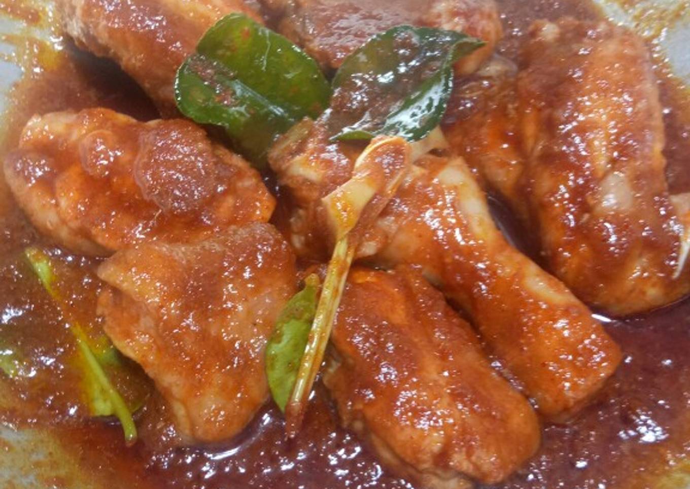 Ayam balado ala Desaku bubuk balado
