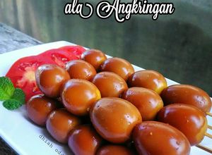 Foto resep SATE TELUR PUYUH ala ANGKRINGAN