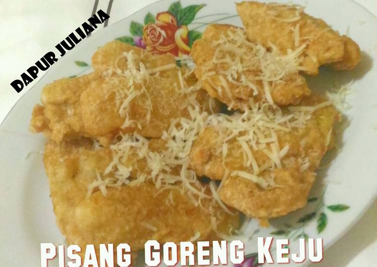 Pisang Goreng Keju Crispy