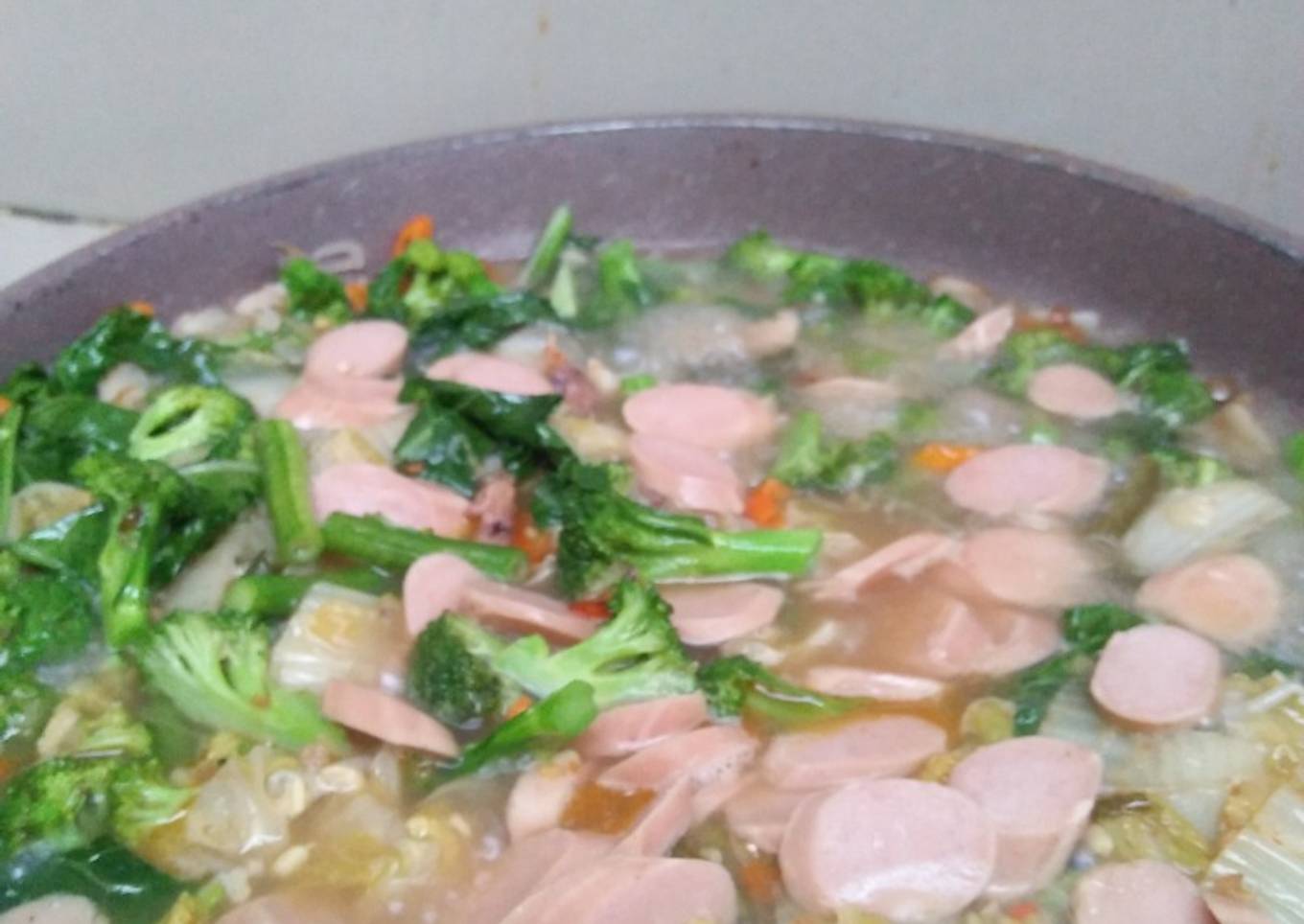 Capcai Brokoli & Sosis
