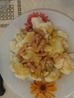 Una foto de Coliflor con refrito